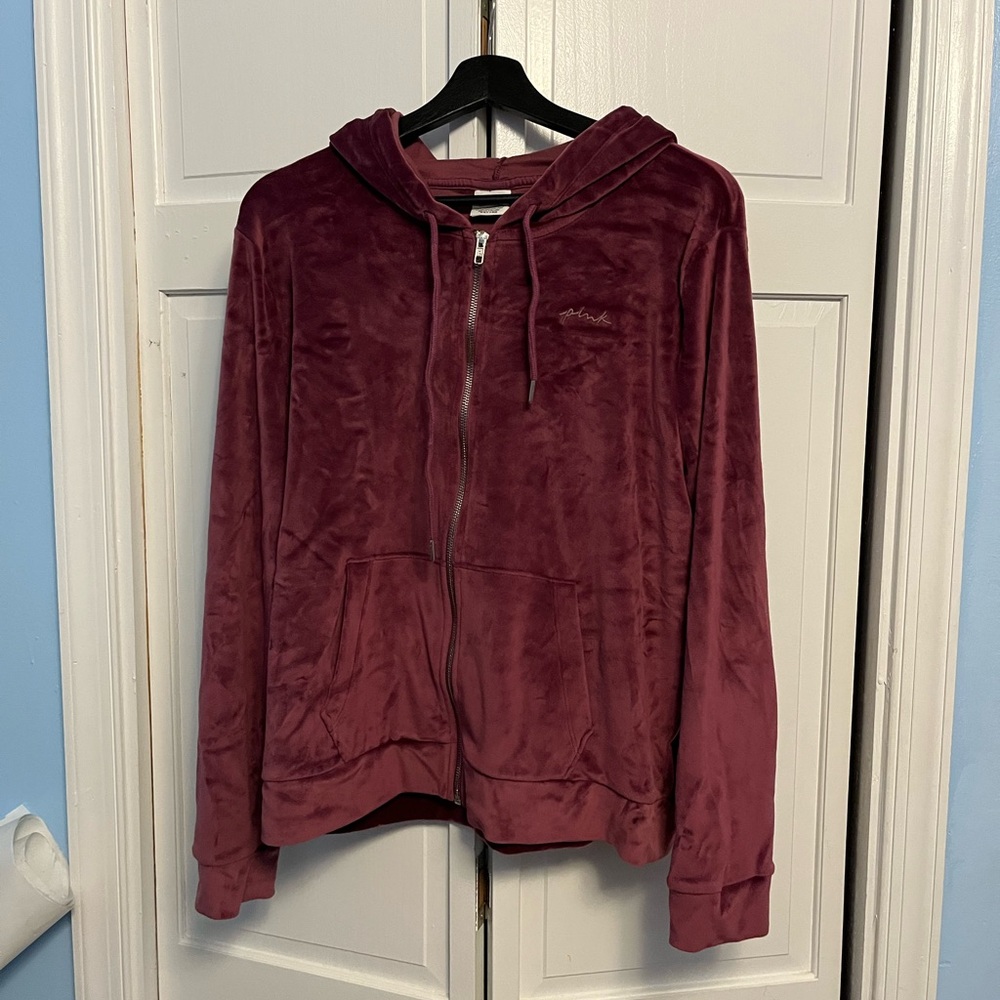 Purple Velour Women's Jacket